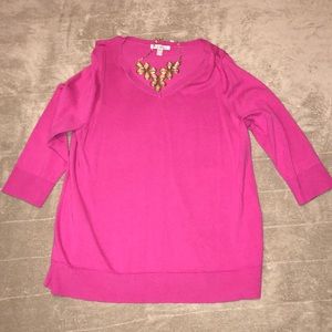 3/4 sleeve top